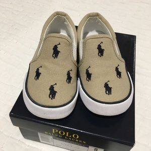 Boys Ralph Lauren Bal Harbour Repeat Slip On